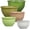 Green, variant on Greentainer 10-Piece Nesting Mixing Bowls with Lids, Plastic Prep Bowls for Kitchen Cooking, Baking, Food Storage