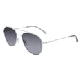 thumbnail image 1 of Calvin Klein Lunettes de Soleil Rondes pour Femmes CK20120S, Argent, 55/18/145, 1 of 2