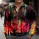 thumbnail image 1 of Nuevas camisetas a cuadros a rayas para hombre, camisa de hombre de talla grande, informal, para oficina, calle, exterior, patrón HD, suave y cómoda, 1 of 6