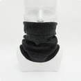 thumbnail image 4 of HNMKIU Neckerchief Winter Warm Thickened Wool Neck Scarf Overhead Padded Cover for Men Women Dark Gray,One Size, 4 of 4