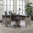 thumbnail image 1 of Sauder August Hill L-Desk in Mystic Oak Finish, 1 of 9