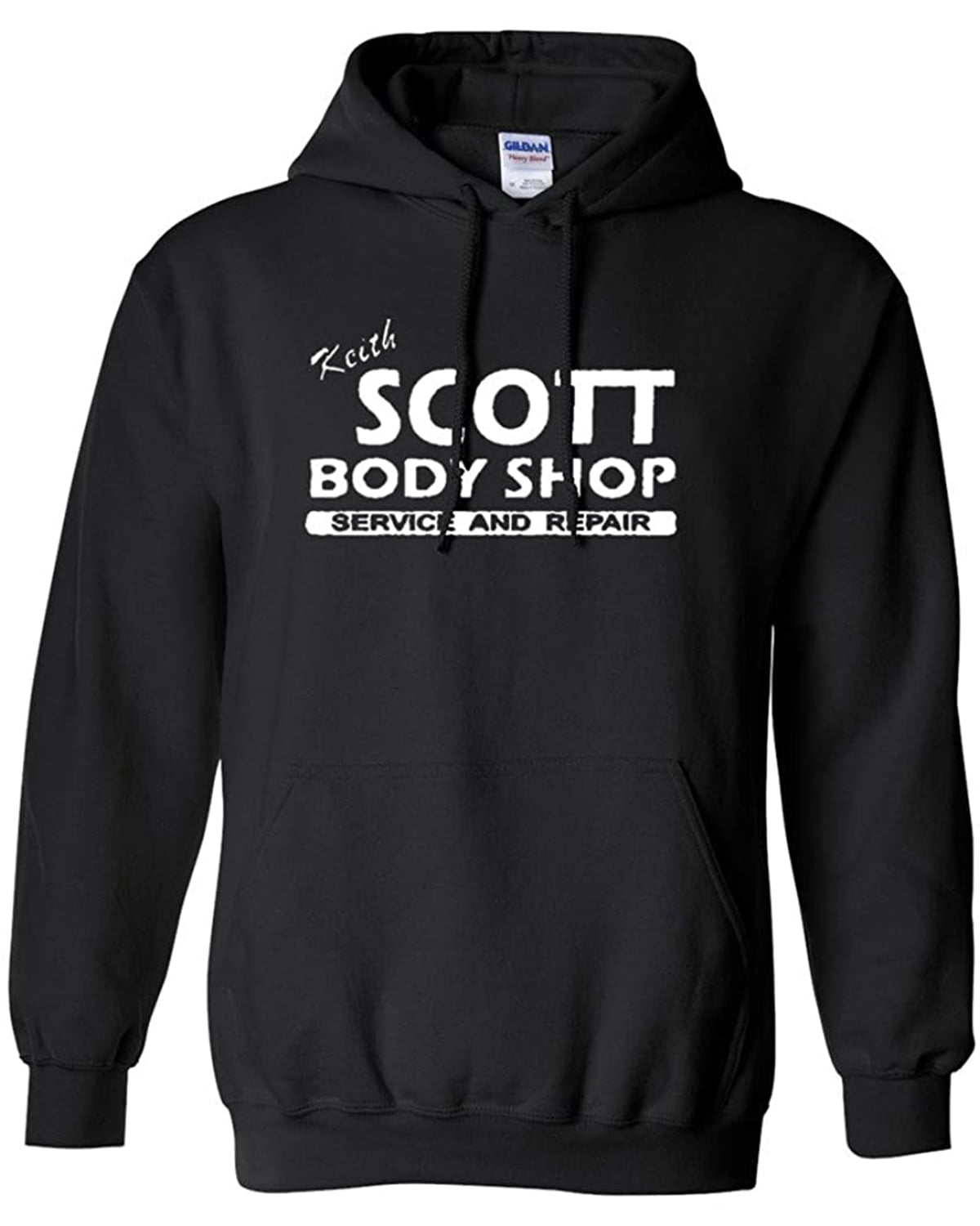 Keith Scott Body Shop North Carolina TV Novelty Sweatshirt Hoodie