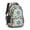 Geometric Star Blue, variant on Geometric Stripe Red Pattern Backpack for School, Cute School Bag with Adjustable Shoulder Straps and Padded Back, 16.9"x12.6"x5.9"