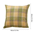 thumbnail image 3 of 16x16 Inch Solid Color Throw Pillow Covers Square Decorative Polyester Cushion Cases for Sofa Couch Bed Chair Living Room Bedroom Farmhouse Rustic Home Decor, 3 of 4