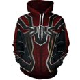 thumbnail image 1 of Spiderman Hoodie Zip-up Men's Hoodie, 1 of 2
