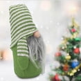 thumbnail image 1 of Muñeca de Navidad, muñeca de Navidad a rayas colgante muñeca de Navidad decoración muñeca diseño exquisito, 1 of 7