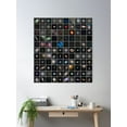 thumbnail image 2 of Messier Objects,Full Set (C046/3026) Poster Wall Art, Modern Wall Decor, 16x24 UNFRAMED, 2 of 3