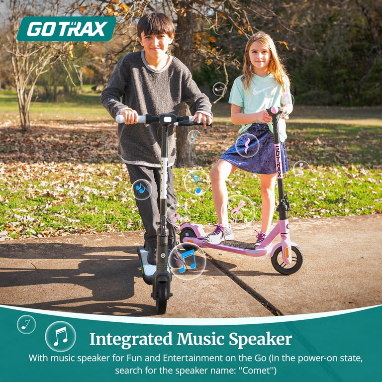 GOTRAX Comet Foldable Electric Scooter for Kids Ages 6-12, 150W