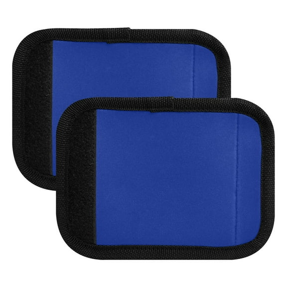 Luggage Handle Wrap for Suitcase 2 Pack Luggage Tag Identifiers for Travel Accessories Dark Blue