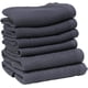 thumbnail image 1 of Juego de 6 paños de cocina 100 % algodón para mesa de comedor, cocina (gris), 1 of 5