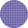 thumbnail image 1 of Ahgly Company Tapis Rond Lavable en Machine Intérieur Transitionnel Bleu Ardoise, 4 Pieds Rond, 1 of 7