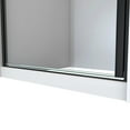 thumbnail image 3 of DreamLine Alliance Swing BG 30 in. W x 66 in. H Semi-Frameless Swing Shower Door in Matte Black and Clear Glass, 3 of 5
