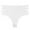 White, variant on Trendy Sexy Cutout Brief Underwear for Women Women's Solid Color Waist Cinching And Hip Lifting Hollow Seamless High Waisted Briefs