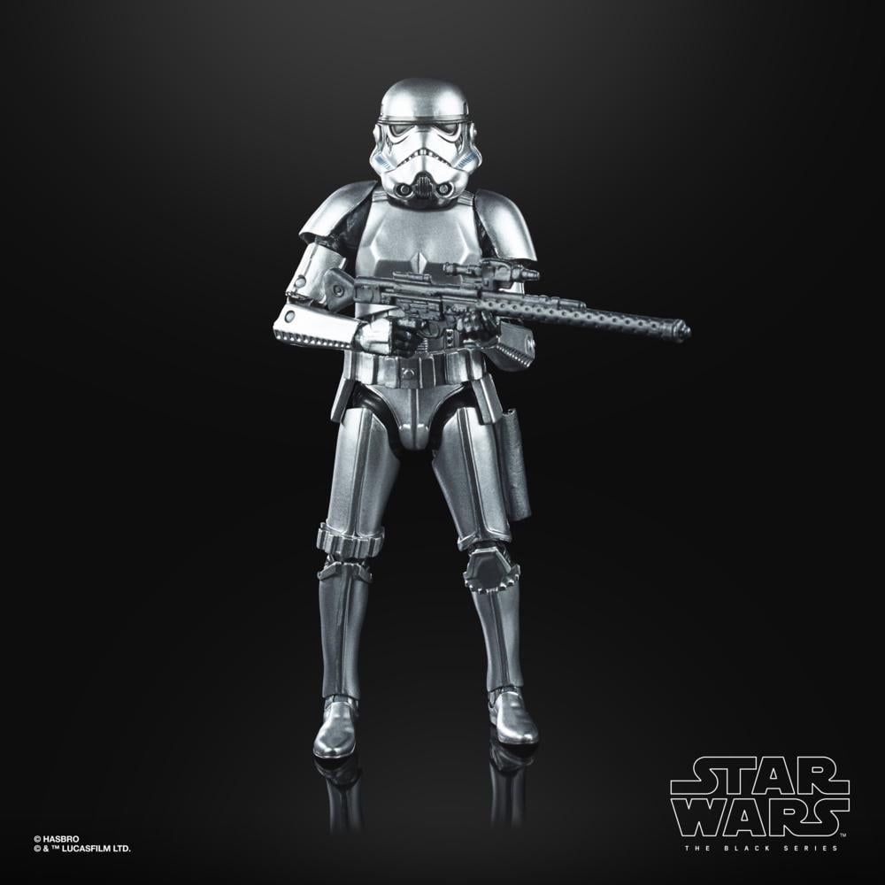 Star Wars The Black Series Carbonized Collection Stormtrooper Toy 6-Inch-Scale The Empire Strikes Back (NON-MINT PACKAGE)
