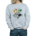 thumbnail image 3 of Harry Potter Mens Hogwarts Painted Crest Sweatshirt, 3 of 5