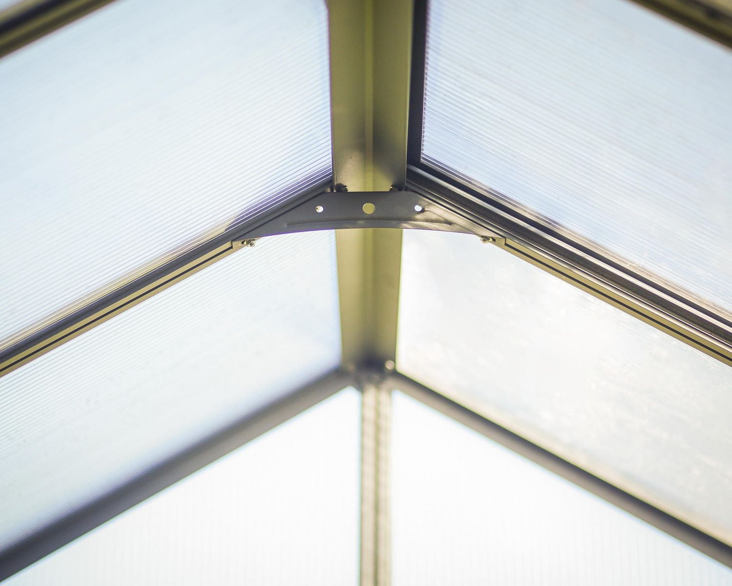 CANOPIA by PALRAM Glory 8 ft. x 12 ft. Premium Greenhouse Kit - Grey