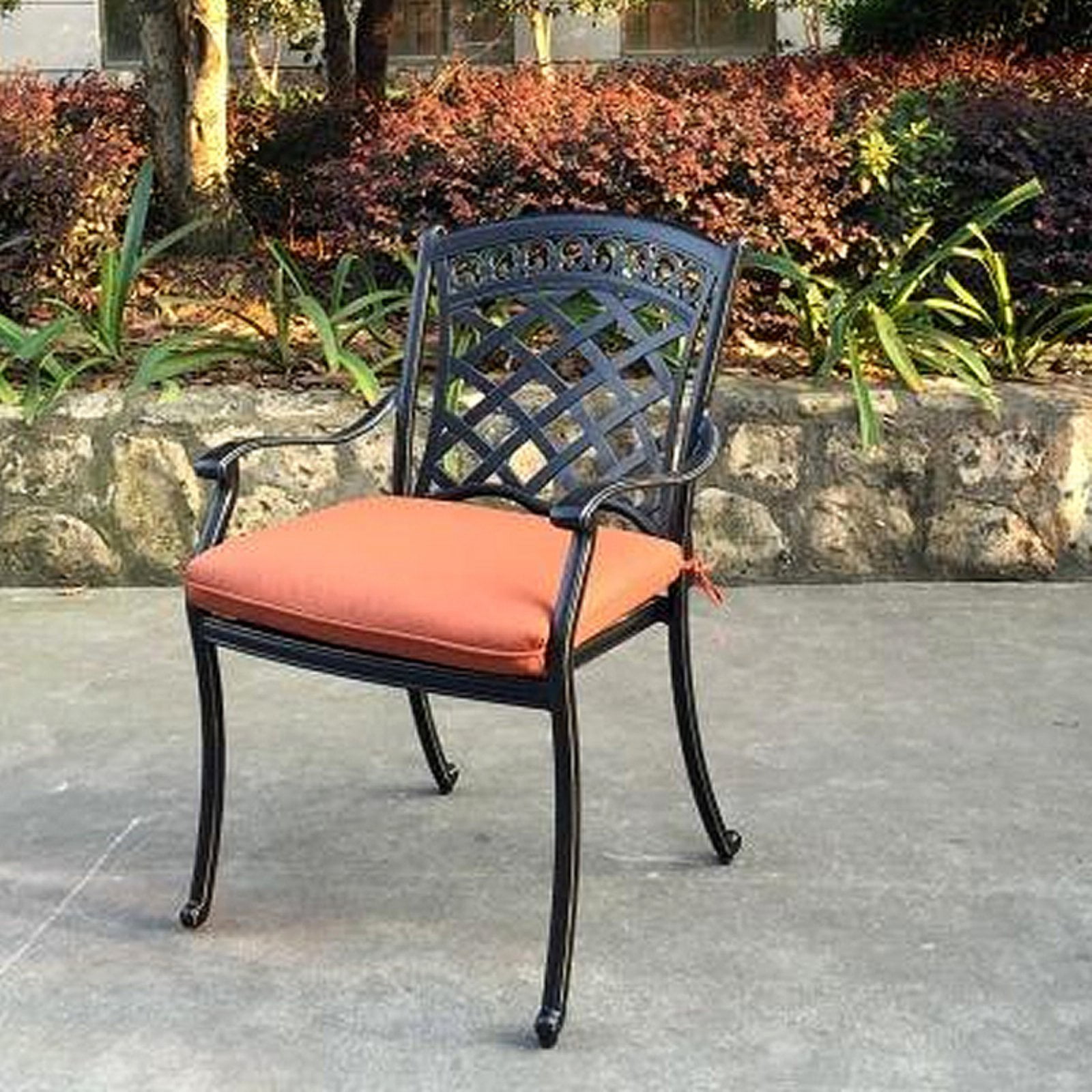 Infinita Comfort Care Aluminum Stackable Patio Dining Chair - Set of 4