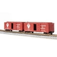 thumbnail image 6 of Broadway Limited Imports N USRA 40' Steel Boxcar D&H 2 Pack BLI7277 N Rolling Stock, 6 of 9