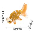 thumbnail image 2 of Lifelike Realistic Artificial Fake Goldfish for Aquarium Fish Tank & Pond Easter Decorations, Floating Plastic Fish That Looks Like Swimming, Easter Decor for Home Garden Water Feature, 2*2in, E, 2 of 9