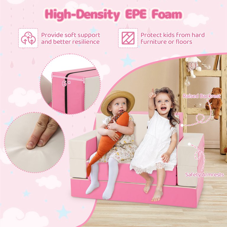 トップス soorploom Lounge Set 6y Costway Children Modular 6