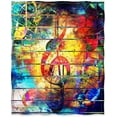 thumbnail image 2 of Music Note Gifts Blanket for Women Men, Music Gifts Throw Blankets for Teacher Adult Kids Girls Boys Music Lovers, Christmas Birthday Valentine's Day Music Decor Gifts for Home Bed Couch, 2 of 5