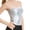 White, variant on Women Wrap Solid Performance Top Shirt Activewear Tunic Blouse, S, Red