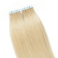 thumbnail image 4 of SEGO Tape in Hair Extensions 100% Real Remy Human Hair Long Straight Gold Hair Acessories Clearance, 4 of 10