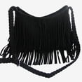 thumbnail image 5 of gcong Stylish Woven Fringe Messenger Crossbody Bag for Daily Casual Wear and Travel Use, 5 of 5