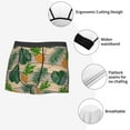 thumbnail image 6 of Haiem Pineapples Palm Leaves Men's Boxer Briefs, Every Day Comfort Stretch Cotton Moisture-Wicking Underwear-Medium, 6 of 9