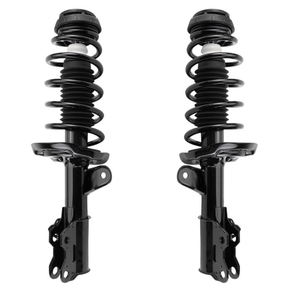 Detroit Axle - FWD Front Struts with Coil Spring Assembly Replacement for 2013-2022 Chevrolet Trax Buick Encore - 2pc Set