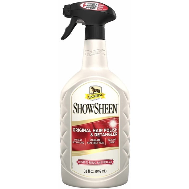 Spray abrillantador y desenredante para el pelo Absorbine Showsheen 946 ml