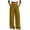 Yellow15, variant on Karymi Linen Pants Women Elastic High Waist Plaid Wide Leg Pants, Casual Checkered Trousers with Side Pockets, Lightweight Palazzo Pants Running Shorts for Women