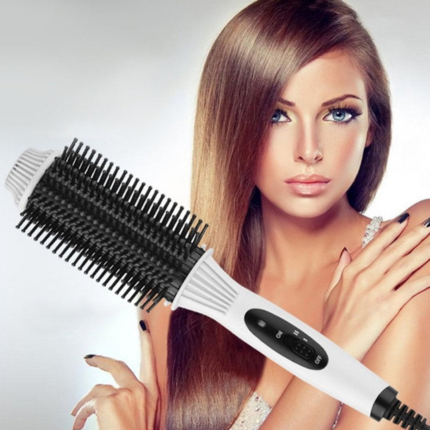 Fashion Multifunctional 2in1 Auto Electric Hair Comb Curler