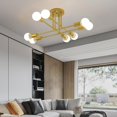 thumbnail image 3 of Ceiling Lamp Home Bedroom Hotel Cafe Hall Lights Gold, 3 of 7