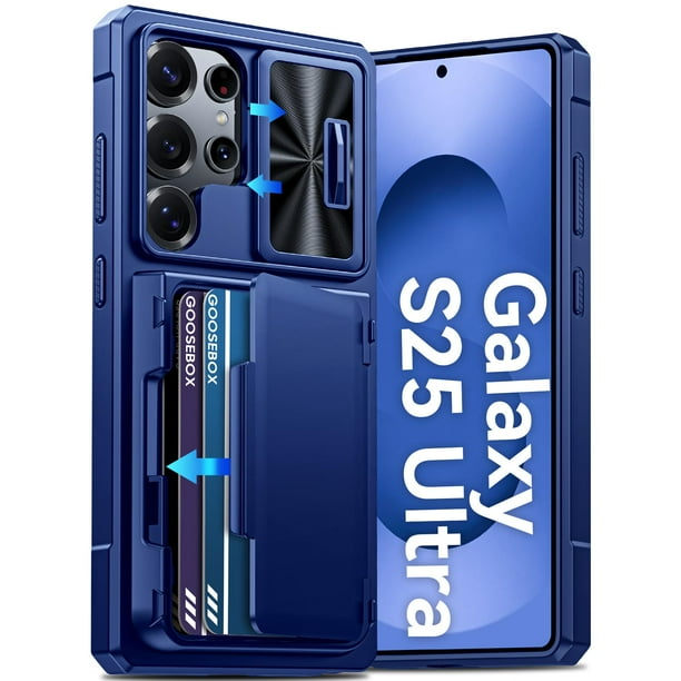 Funda GooseBox para Samsung Galaxy S25 Ultra, 6,9 pulgadas, RFID, color azul
