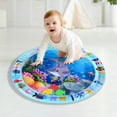 thumbnail image 4 of Thickened Water Sensory Play Mat for Kids Cats with Pump, Interactive Fish Design, Portable Setup for Sensory Activities, 4 of 8