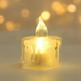 thumbnail image 3 of Flameless Candle 24pcs Led Electronic Candle Safe Realistic Flameless Battery-powered Candle Light for Home Festival, 3 of 5