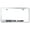 Silver, variant on Cadilac Escalade Laser Etched Logo Stainless Steel License Plate Frame (Silver)