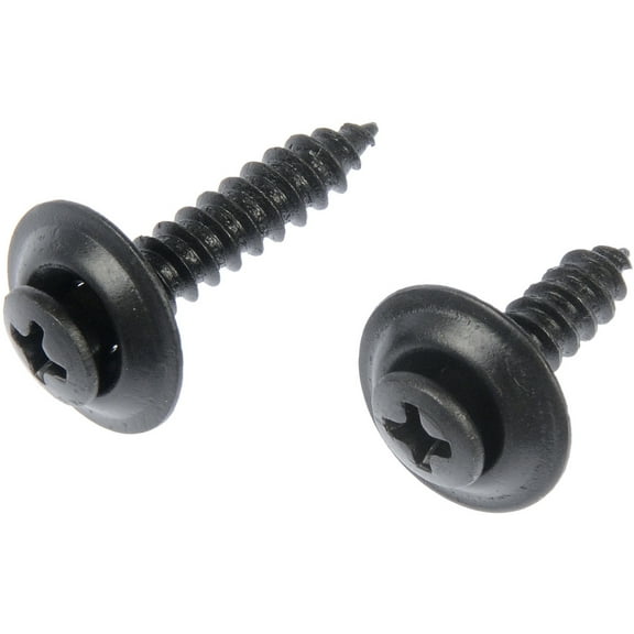 Trim Screw Black No. 10 X 3/4 In 1 In