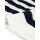 thumbnail image 5 of Suéter de cárdigan de talla grande Agnes Orinda para mujeres, con cuello en V, botones frontales, de manga larga, cárdigans de punto a rayas 2X azul, 5 of 6