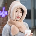 thumbnail image 3 of CSChome Winter Hat Autumn Winter Warm Hat - Plush Lining Windproof Integrated Headwear Scarf, 3 of 7