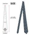 thumbnail image 2 of Balery Japanese Water Wave Corbata Clásica de Seda para Hombre, Corbata Tejida Jacquard, Corbatas Formales para Negocios y Bodas, 2 of 7