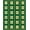 Green Gold, Pattern 13, variant on ODIKA Vintage Engraved Funky Currency Note Bold Border Collage Motif Non-Slip Chair-Friendly for Home Office, Gaming Room, Under Desk