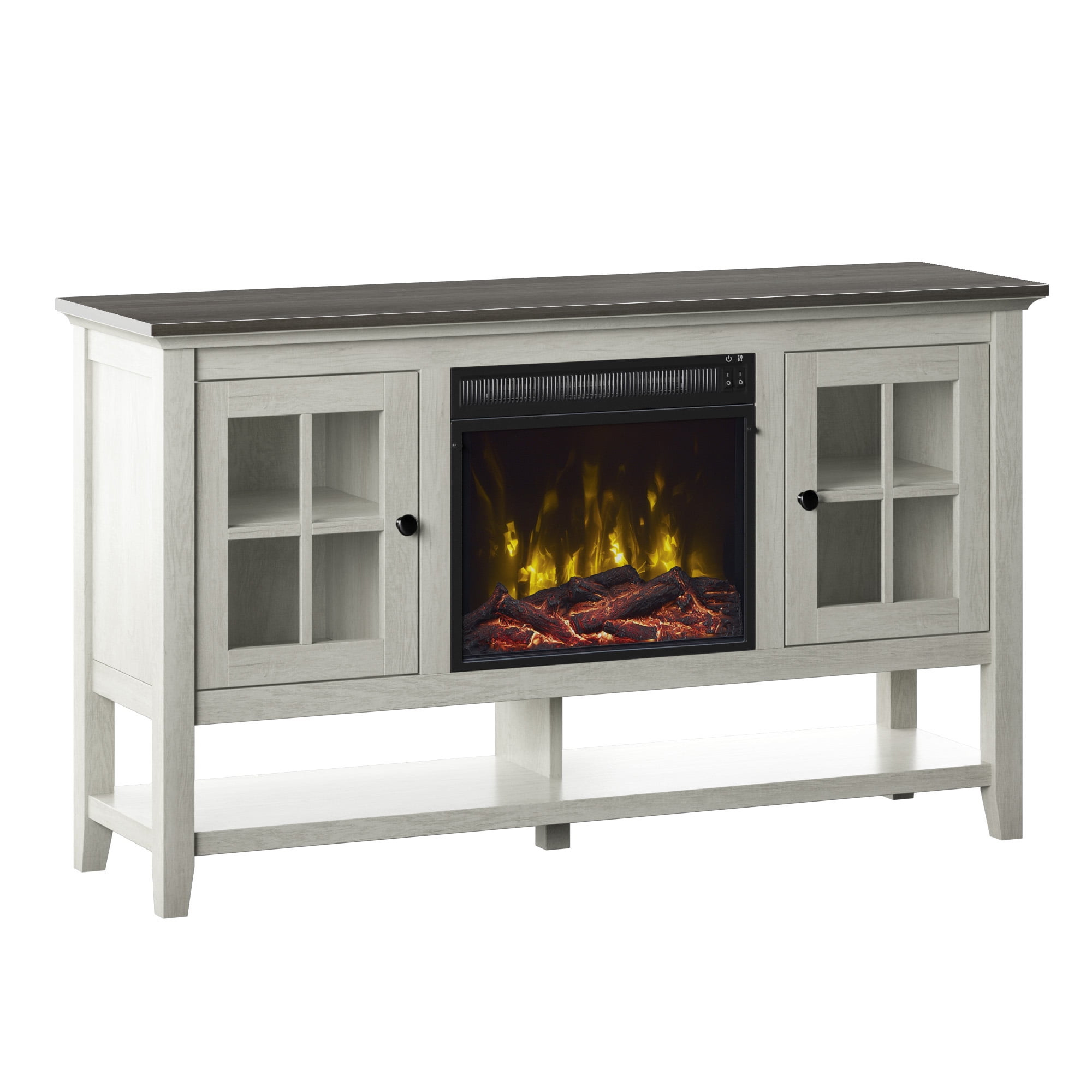 Buy Classic Flame Fireplace TV Stand for TVs up to 60, White Online at