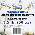 thumbnail image 5 of Eleganceinlife Fresh Linen-Scented Carpet and Room Deodorizer with Baking Soda, 3.5 lb. (56 oz), 5 of 5