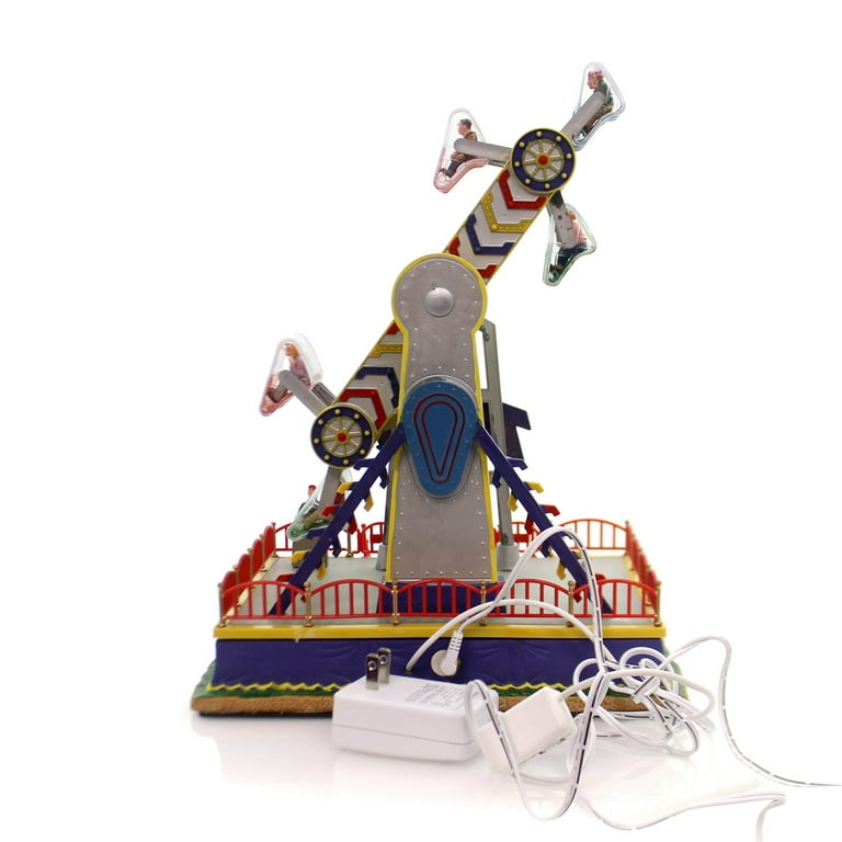 Christmas Le Zinger Plastic Lemax Carnival Kiddie Ride 84809