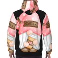 thumbnail image 3 of Bingfone Coffee Gnome (1) Men's Drawstring Hoodie Long Sleeve Pocket Sweatshirts-3X-Large, 3 of 6