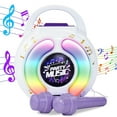 thumbnail image 3 of Bluetooth Karaoke Speaker With Microphone Color A For Singing Entertainment Party Portable Wireless Sound System A, 3 of 8