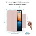 thumbnail image 2 of Funda Slim Case Teknet para iPad Air 5 de 10.9' A2589 A2591 Rosa Compatible iPad, 2 of 3