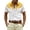Yellow, variant on HOWPAY Button down Shirts for Men Short Sleeve Summer Western Cowboy Print Beach Vacation Tops Casual Regular Fit Oversized Soft Shirts Army Green L